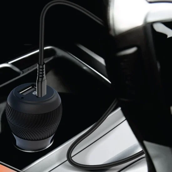 Powerology Ultra-Quick 32W Car Charger 20W PD and USB 2.4A